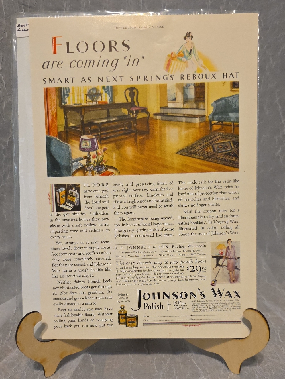 Vintage Floors Are Coming In Art Print - Yellow & Brown